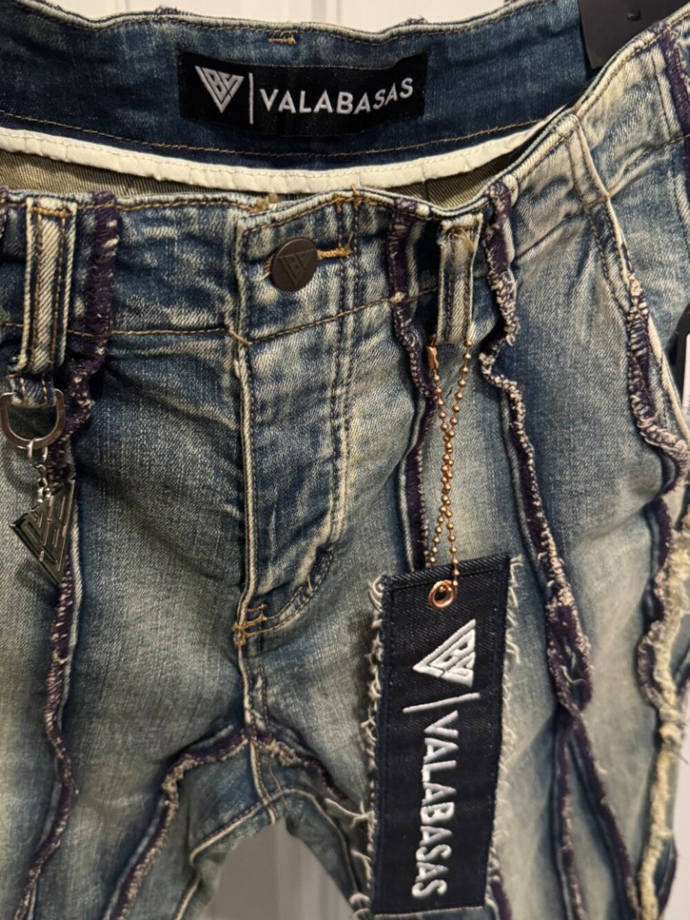 Valabasas "Twisted" Stacked Jeans Size 32